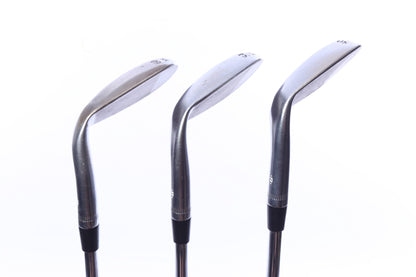 Used Callaway JAWS Forged Raw Wedge Set - Right-Handed - 50*, 54*, 60* - Wedge Flex