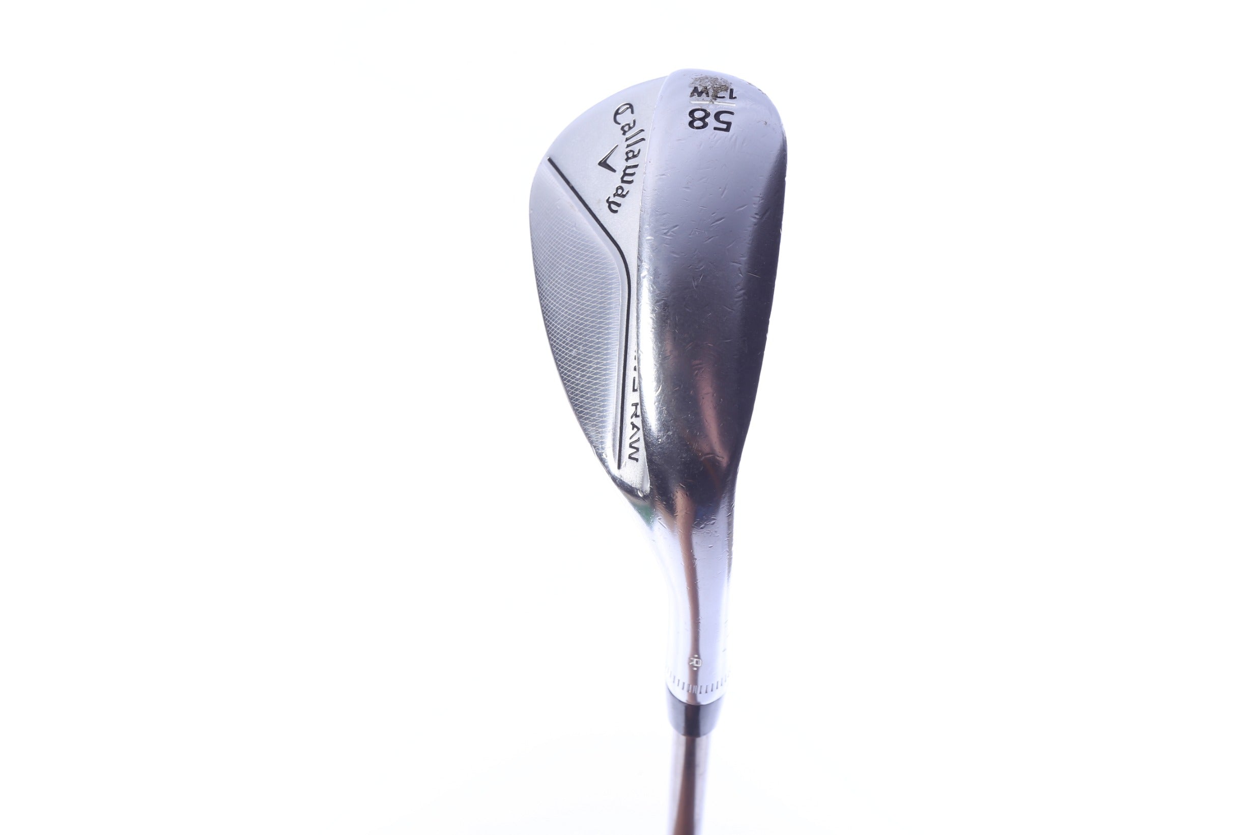 Used Callaway JAWS Forged Raw Lob Wedge - Right-Handed - 58 Degrees - Ladies Flex