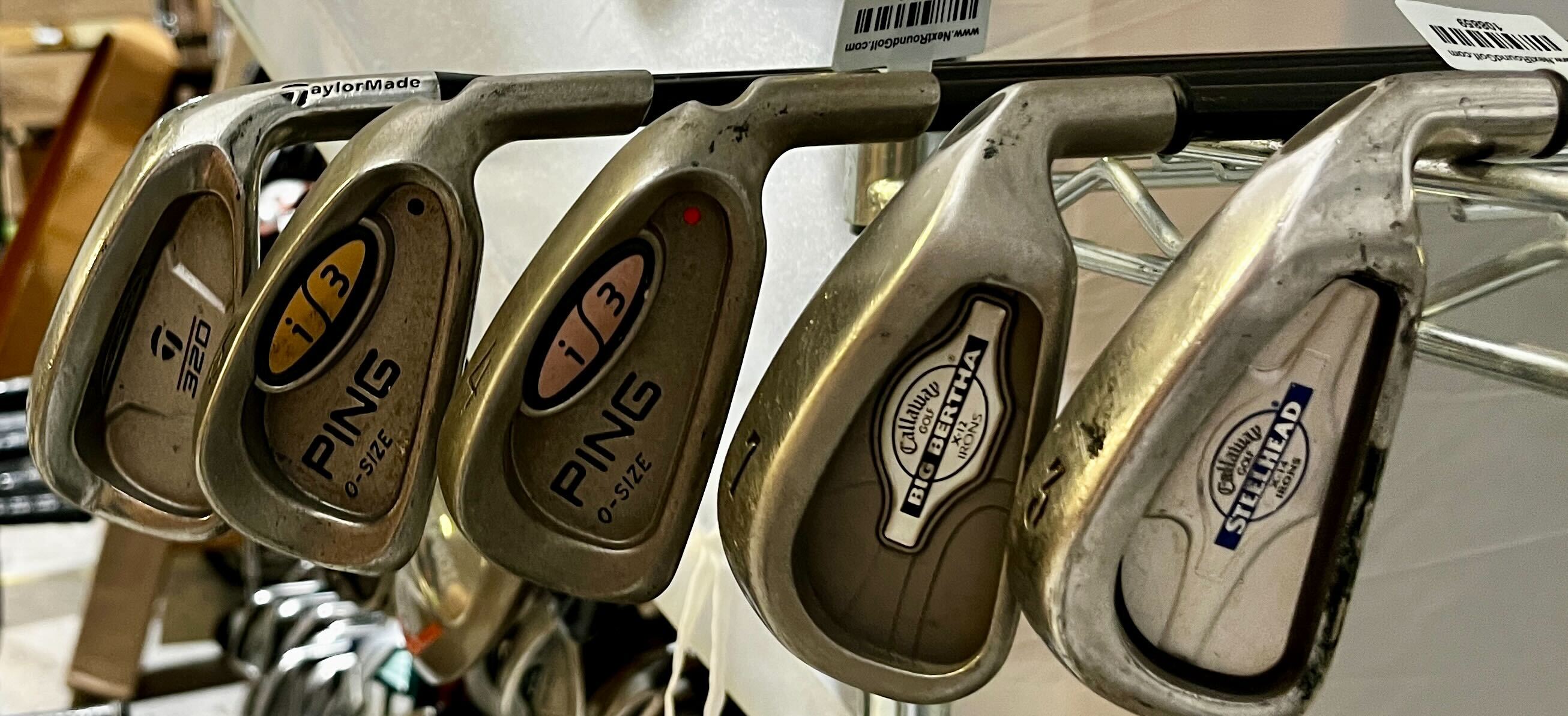 50 Assorted Irons and Wedges-Next Round