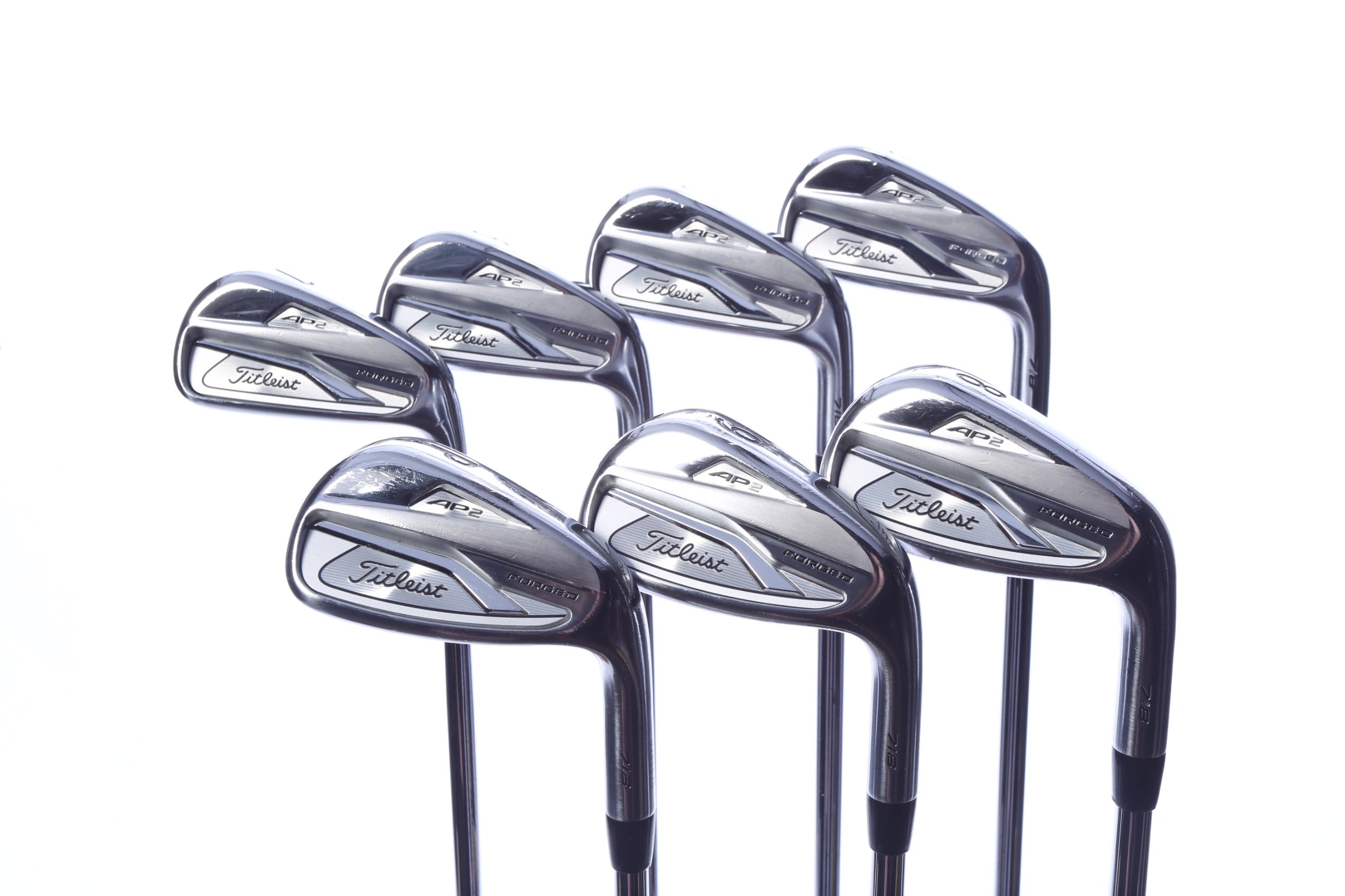 Used Titleist 718 AP2 Iron Set - Right-Handed - 4-PW - Extra Stiff Flex