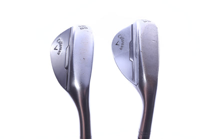 Used Callaway Opus Brushed Chrome Wedge Set - Right-Handed - 54*, 58* - Ladies Flex