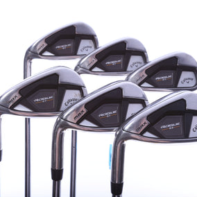 Used Callaway Rogue ST MAX Iron Set - Left-Handed - 5-PW - Stiff Flex-Next Round