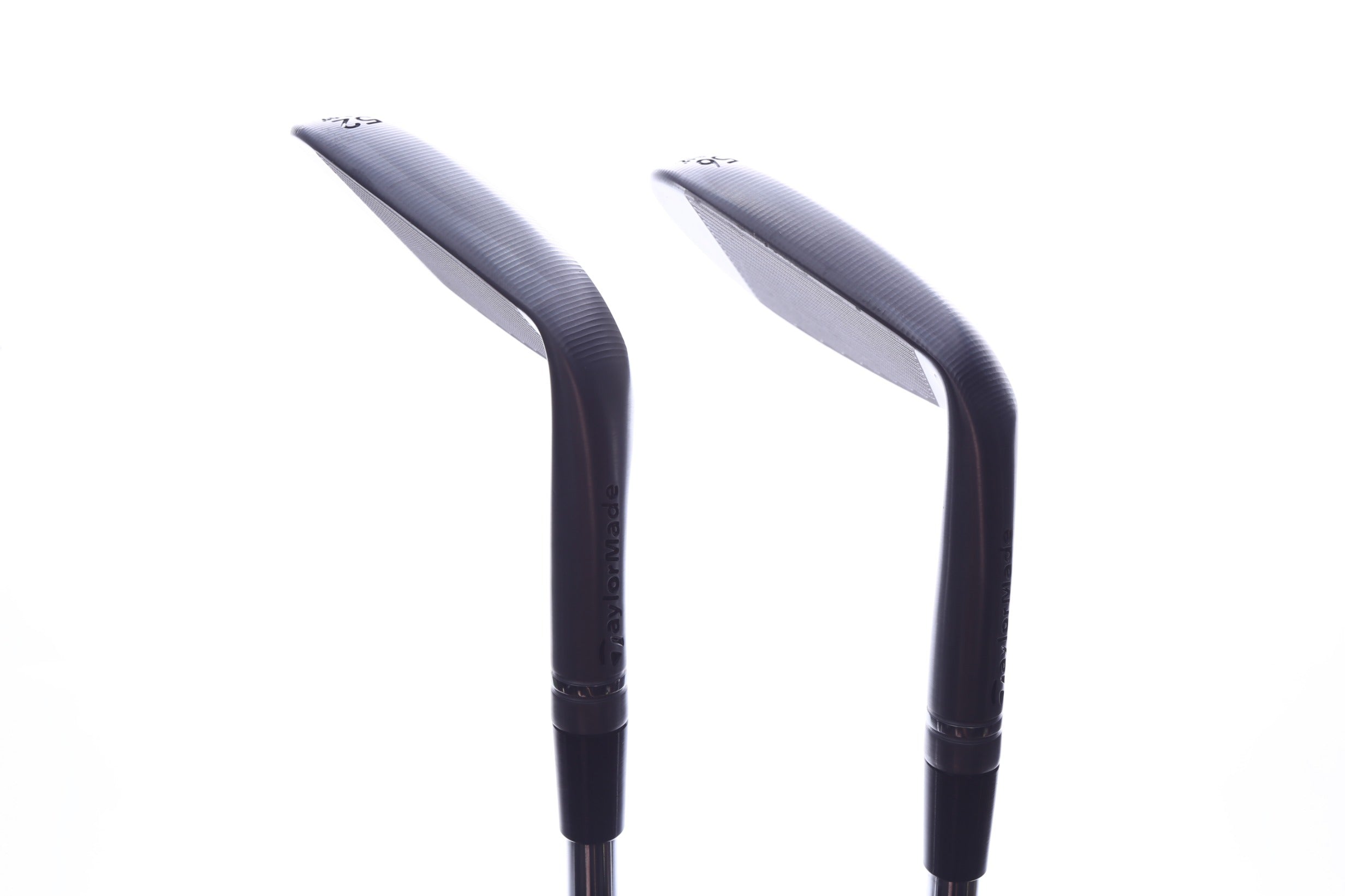 Used TaylorMade Milled Grind 4 Raw Wedge Set - Left-Handed - 52*, 56* - Wedge Flex-Next Round