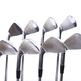 Used Mizuno MP 14 Iron Set - Right-Handed - 3-PW - Stiff Flex-Next Round