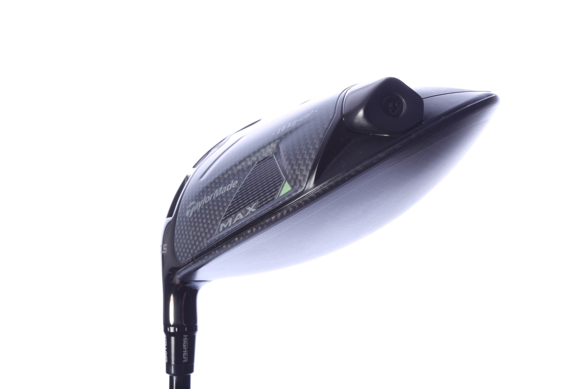 Used TaylorMade Qi35 MAX Driver - 10.5 Degrees - Stiff Flex Project X HZRDUS SMOKE Red RDX - Left-Handed