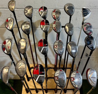 Wholesale Lot of 40 Golf Clubs - Assorted Hybrids-Next Round