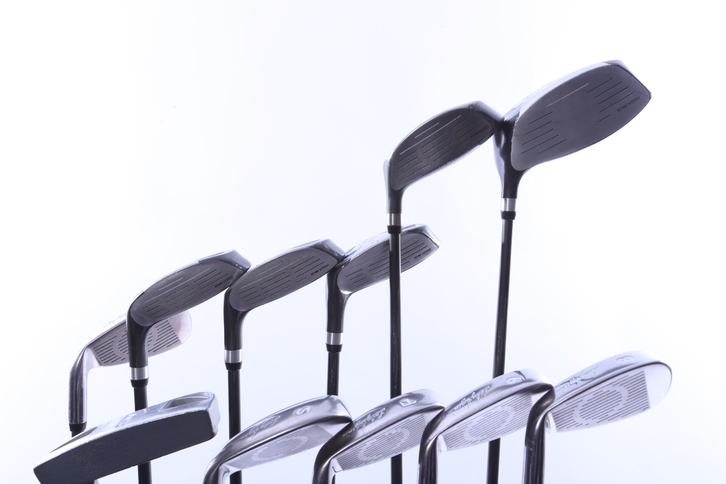 Used Walter Hagen Lady Hagen MS2 Complete Set - Right-Handed - 1W, 3W, 4-6H, 7-PW, SW - Ladies Flex-Next Round