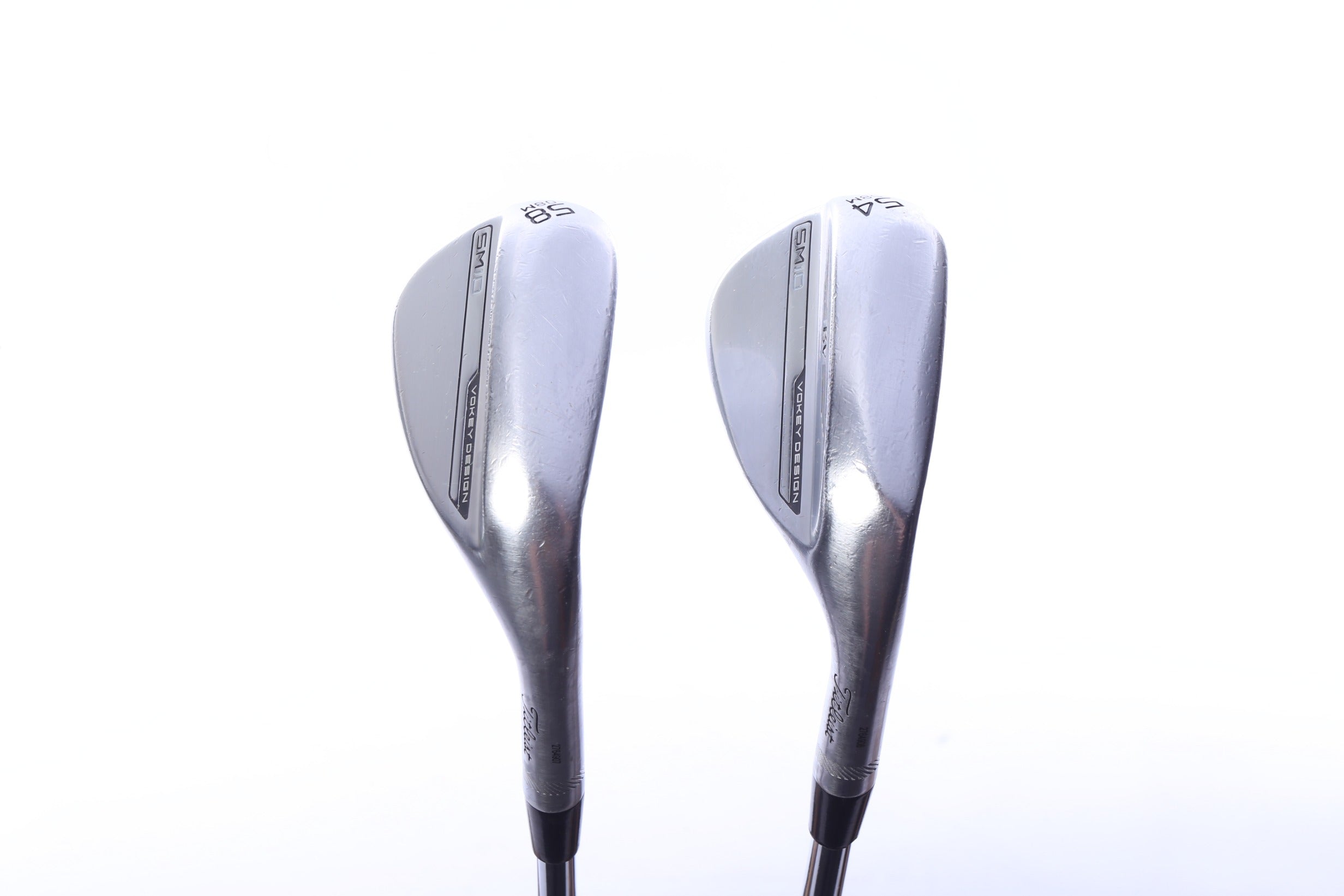 Used Titleist Vokey SM10 Tour Chrome Wedge Set - Right-Handed - 54*, 58* - Wedge Flex