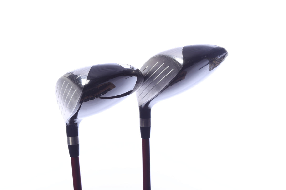 Used Ping G15 Wood Set - Right-Handed - 3W, 5W - Soft Regular Flex-Next Round