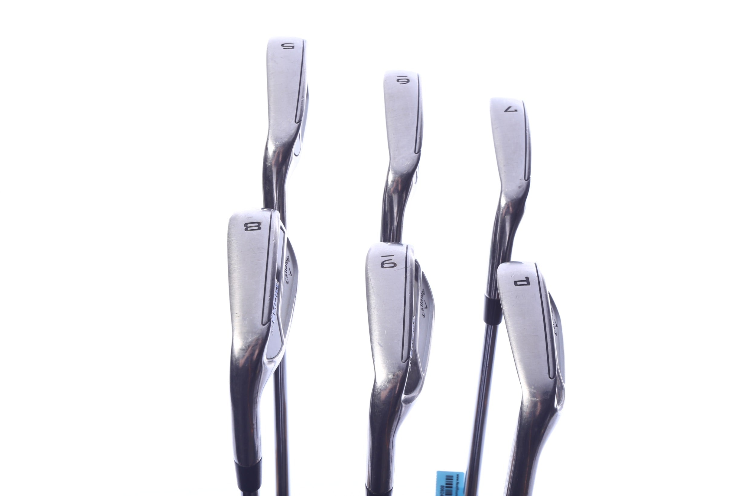 Used Callaway Paradym Ai Smoke Iron Set - Left-Handed - 5-PW - Stiff Flex-Next Round
