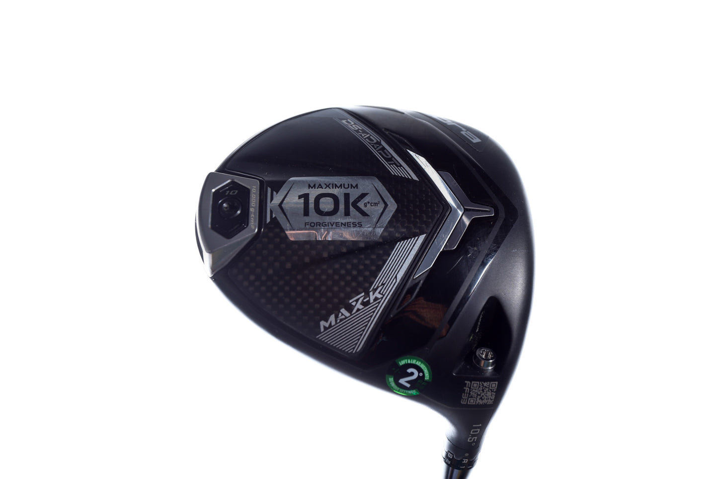 Used Cobra DS-ADAPT MAX-K Driver - 10.5 Degrees - Seniors Flex Project X Even Flow Riptide - Right-Handed-Next Round