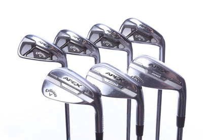 Used Callaway Apex 21 / Apex Pro 21 Combo Iron Set - Right-Handed - 4-PW - Stiff Flex-Next Round
