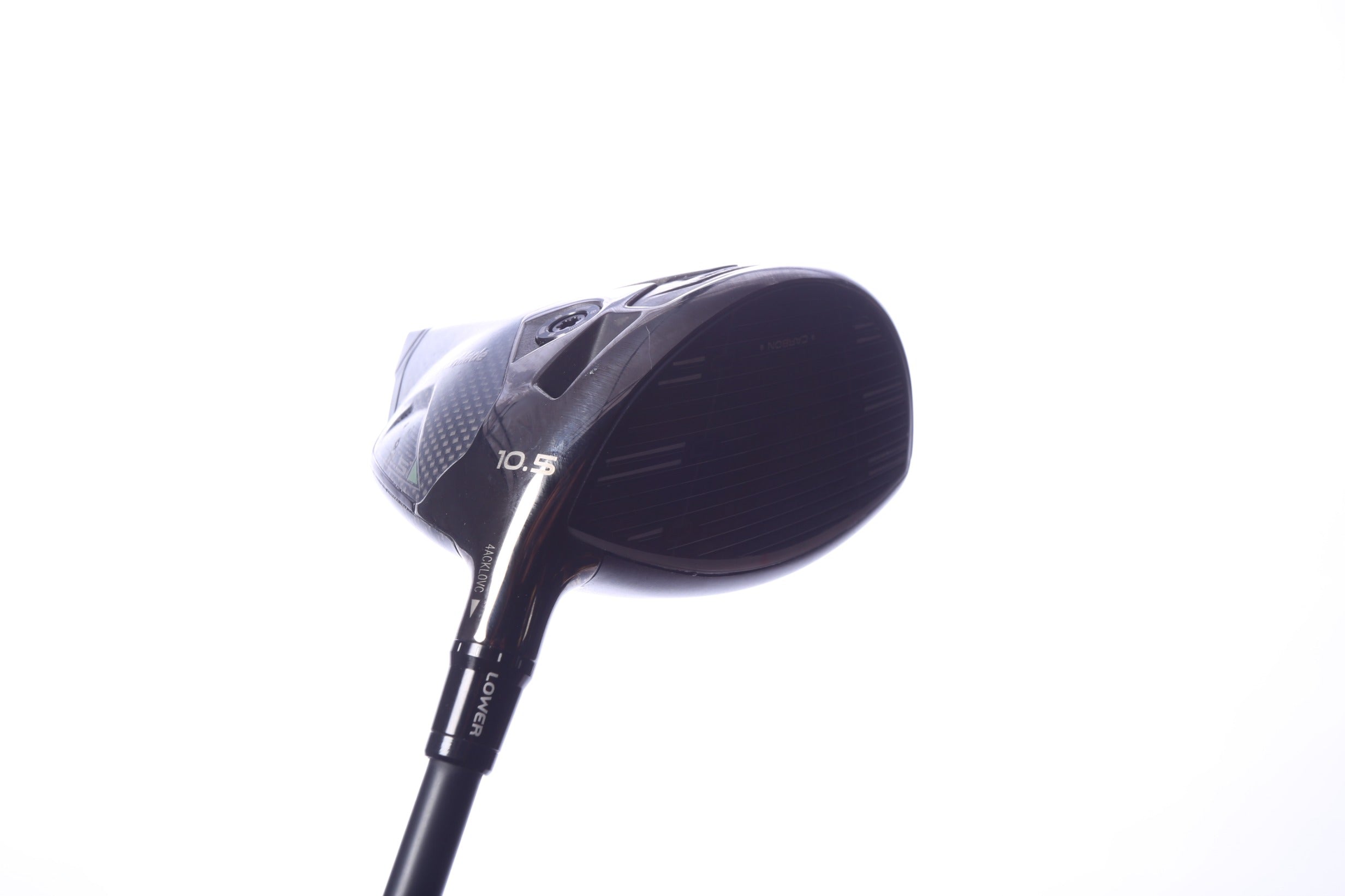 Used TaylorMade Qi35 LS Driver - 10.5 Degrees - Stiff Flex Mitsubishi Kaili Dark Waves CB Blue - Right-Handed-Next Round