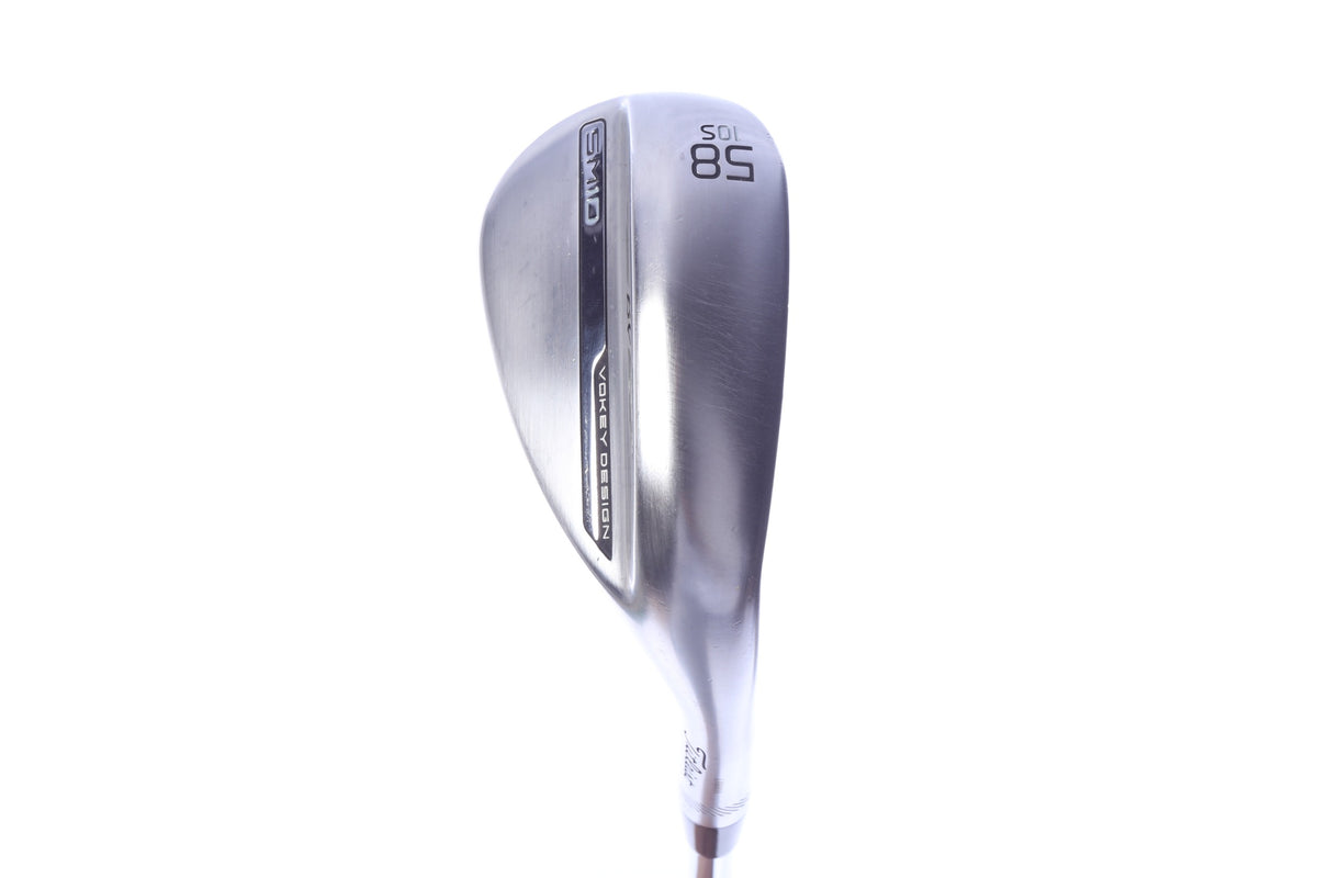 Used Titleist Vokey SM10 Tour Chrome Lob Wedge - Right-Handed - 58 Degrees - Wedge Flex-Next Round