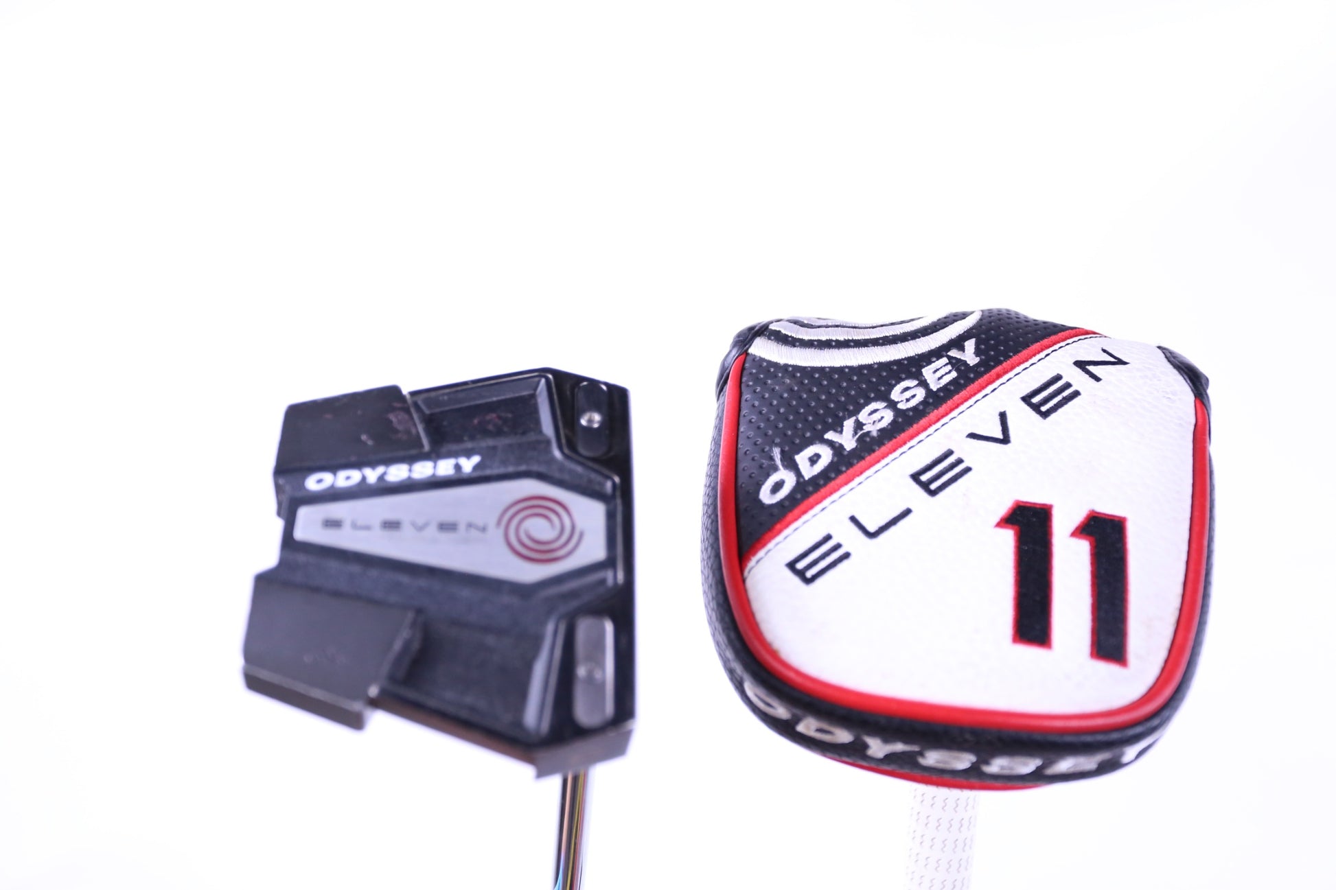 Used Odyssey Eleven Tour Lined CS Red Stroke Lab PSTL Putter - Right-Handed - 33.75 in - Mallet-Next Round