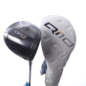 Used TaylorMade Qi10 MAX Driver - 10.5 Degrees - Stiff Flex Fujikura SpeederNX TCS - Right-Handed-Next Round