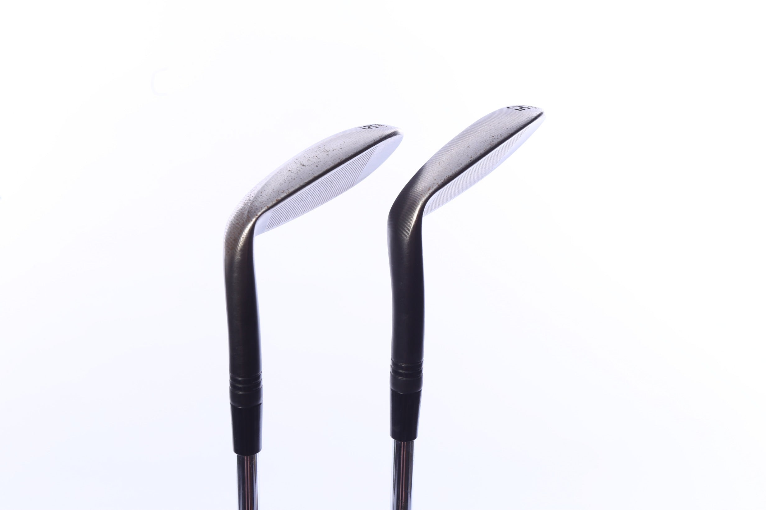 Used TaylorMade Milled Grind 2 Black Wedge Set - Right-Handed - 52*, 56* - Stiff Flex
