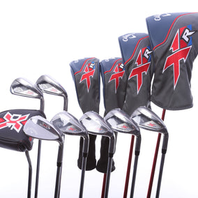 Used Callaway XR Complete Set - Right-Handed - 1W, 3W, 4H, 5H, 6-PW, AW, SW, Putter - Regular Flex-Next Round