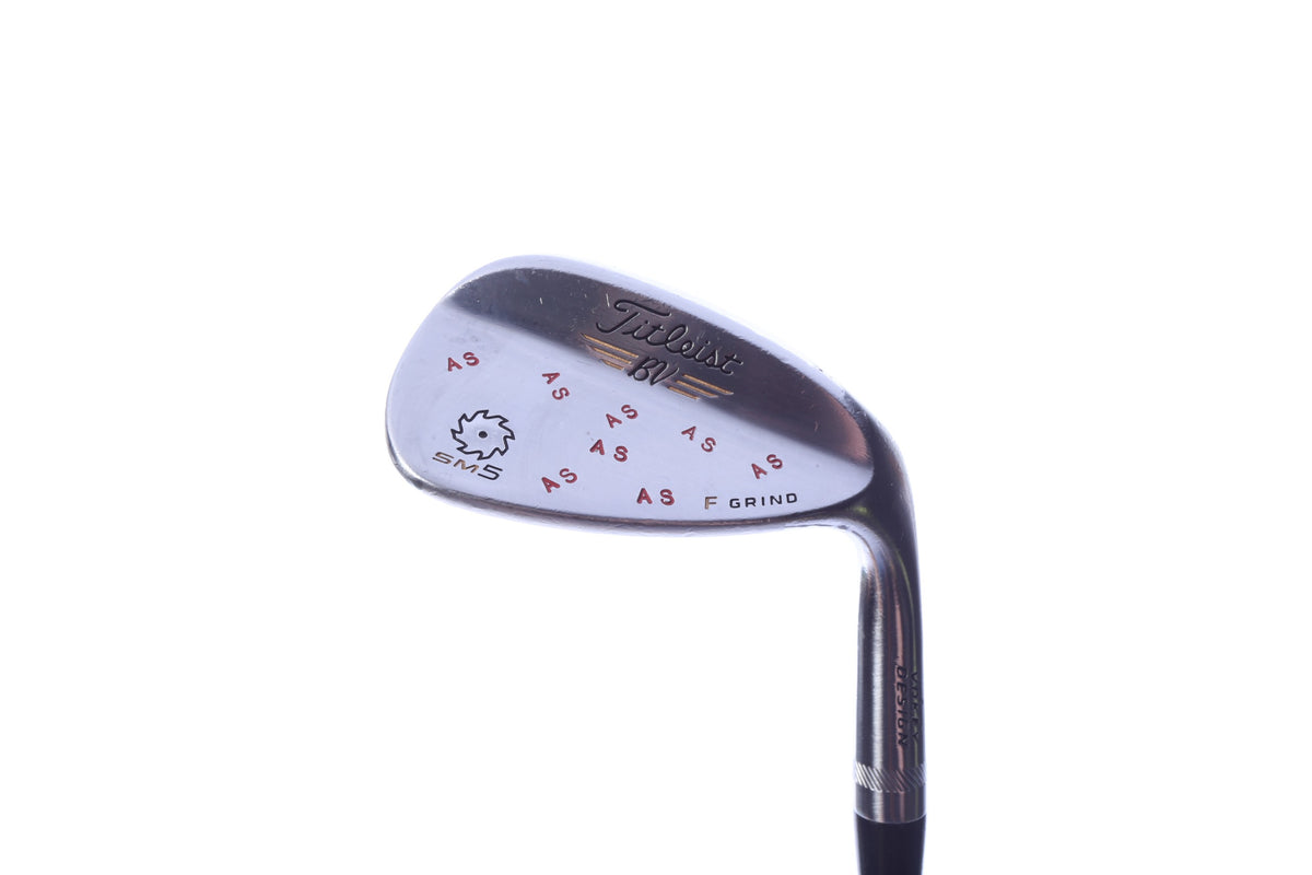Used Titleist Vokey SM5 Gold Nickel Gap Wedge - Right-Handed - 52 Degrees - Stiff Flex