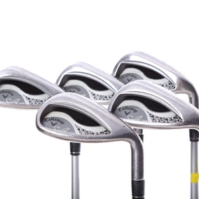 Used Callaway 2018 Solaire Iron Set - Right-Handed - 7-PW, SW - Ladies Flex-Next Round
