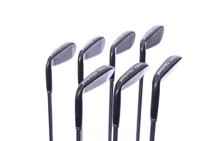 Used Cleveland TA7 Gunmetal Iron Set - Right-Handed - 4-PW - Uniflex Flex-Next Round