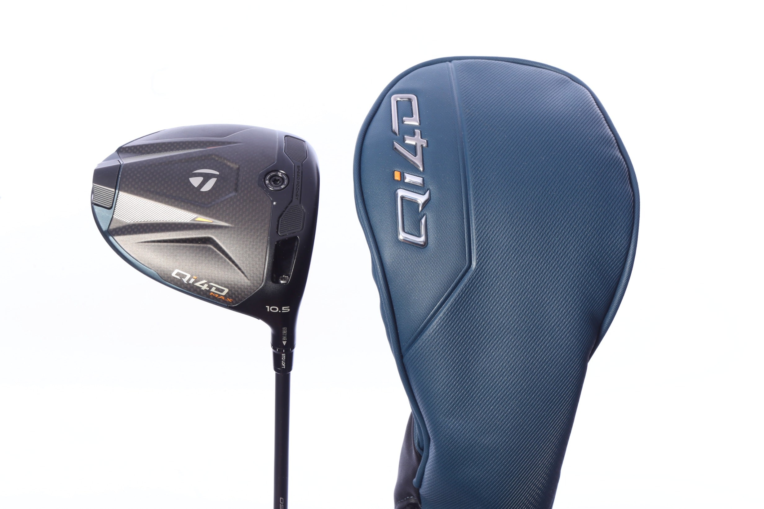 Used TaylorMade Qi4D Max Driver - 10.5 Degrees - Regular Flex TaylorMade REAX - Right-Handed