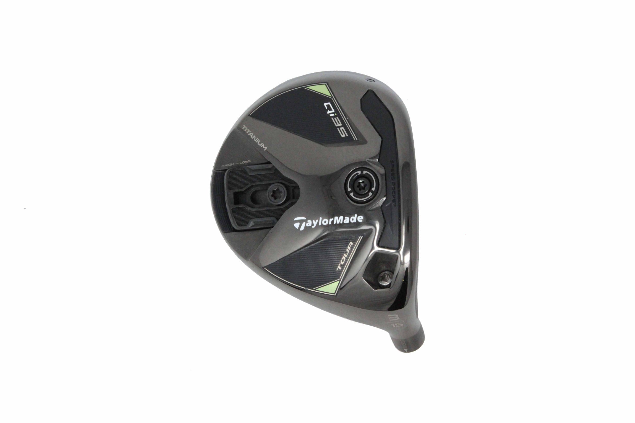 Used TaylorMade Qi35 Tour 3-Wood - HEAD ONLY - Right-Handed - 15 Degrees-Next Round