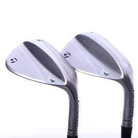 Used TaylorMade Milled Grind 4 Wedge Set - Right-Handed - 54*, 58* - Regular Flex-Next Round