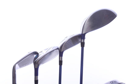 Used Mizuno JM01 140 Elite 7-Piece Junior Kids Set - Right-Handed - Driver, FW, HY, 7I, 9I, SW, Putter - Junior Flex-Next Round