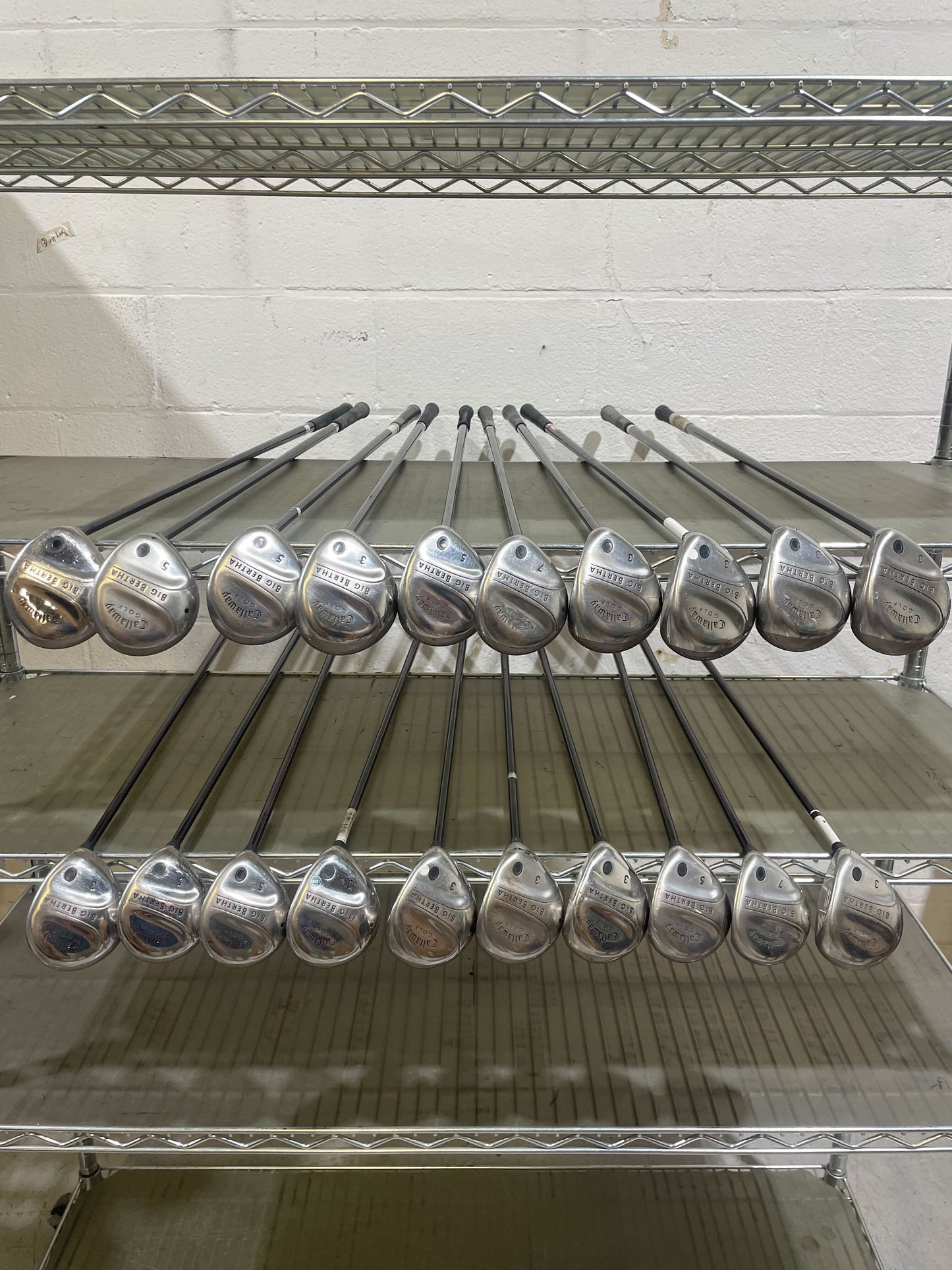Wholesale Lot of 20 Golf Clubs - Callaway Ladies Big Bertha 2004 Fairway Woods-Next Round