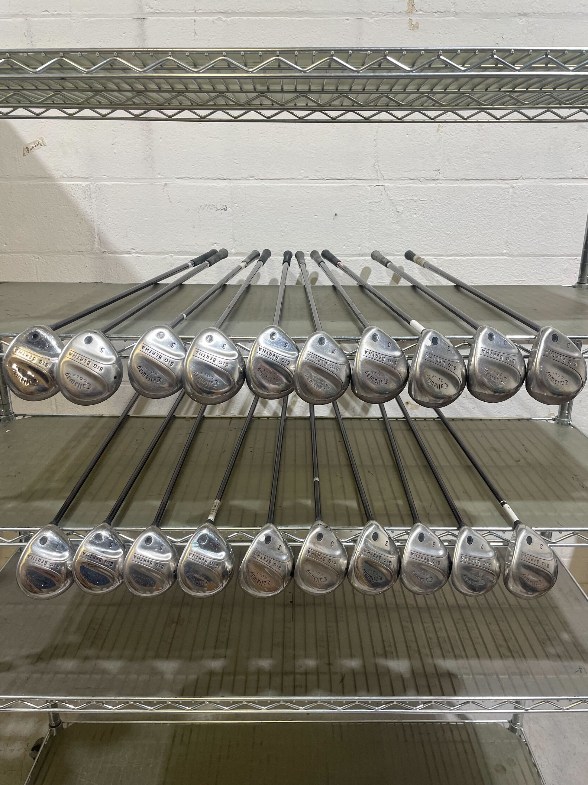 Wholesale Lot of 20 Golf Clubs - Callaway Ladies Big Bertha 2004 Fairway Woods-Next Round