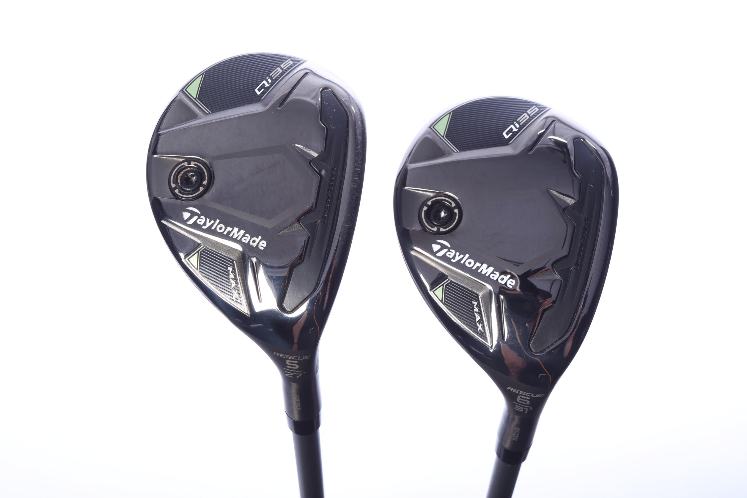 Used TaylorMade Qi35 MAX Rescue Hybrid Set - Right-Handed - 5H, 6H - Regular Flex