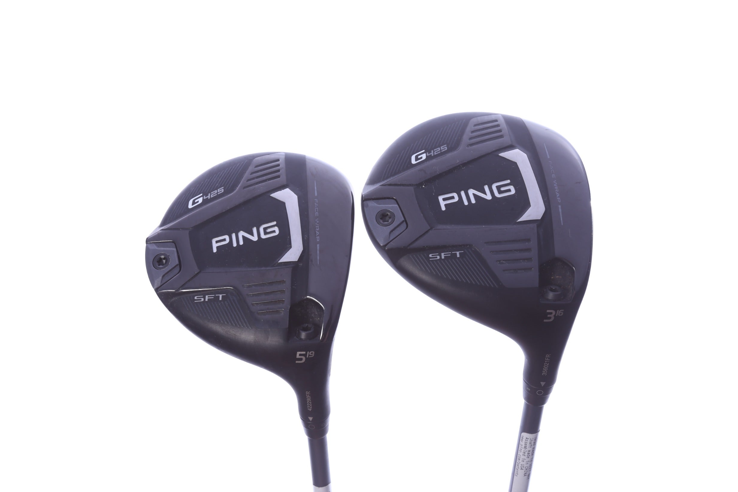 Used Ping G425 SFT Wood Set - Right-Handed - 3W, 5W - Regular Flex