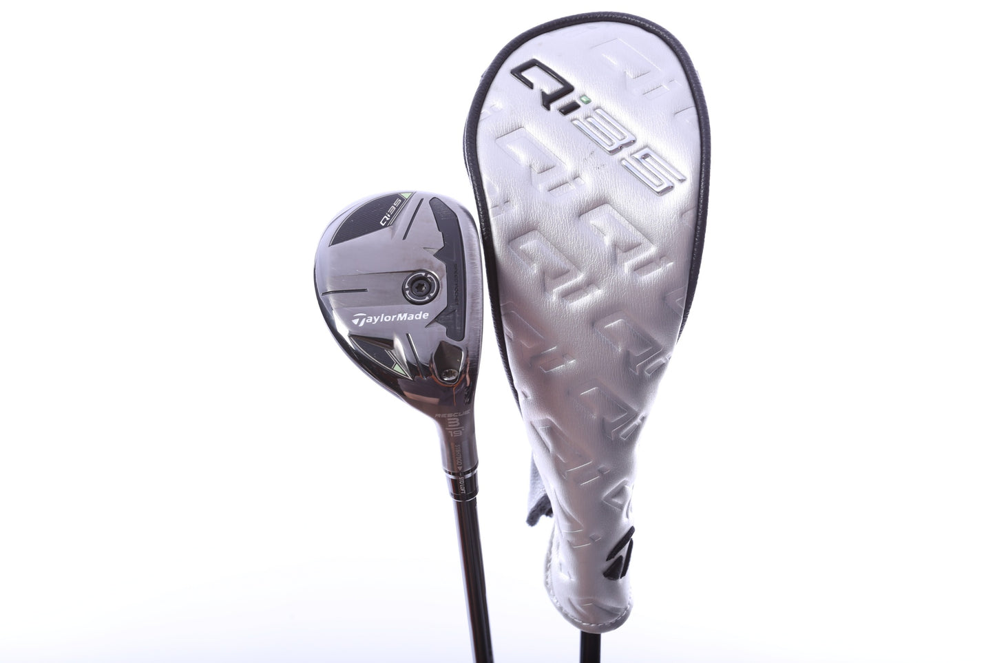 Used TaylorMade Qi35 Rescue 3H Hybrid - Right-Handed - 19 Degrees - Stiff Flex-Next Round