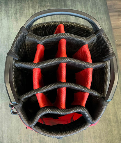 Ogio Cirrus Cart Bag Red 14 Dividers-Next Round