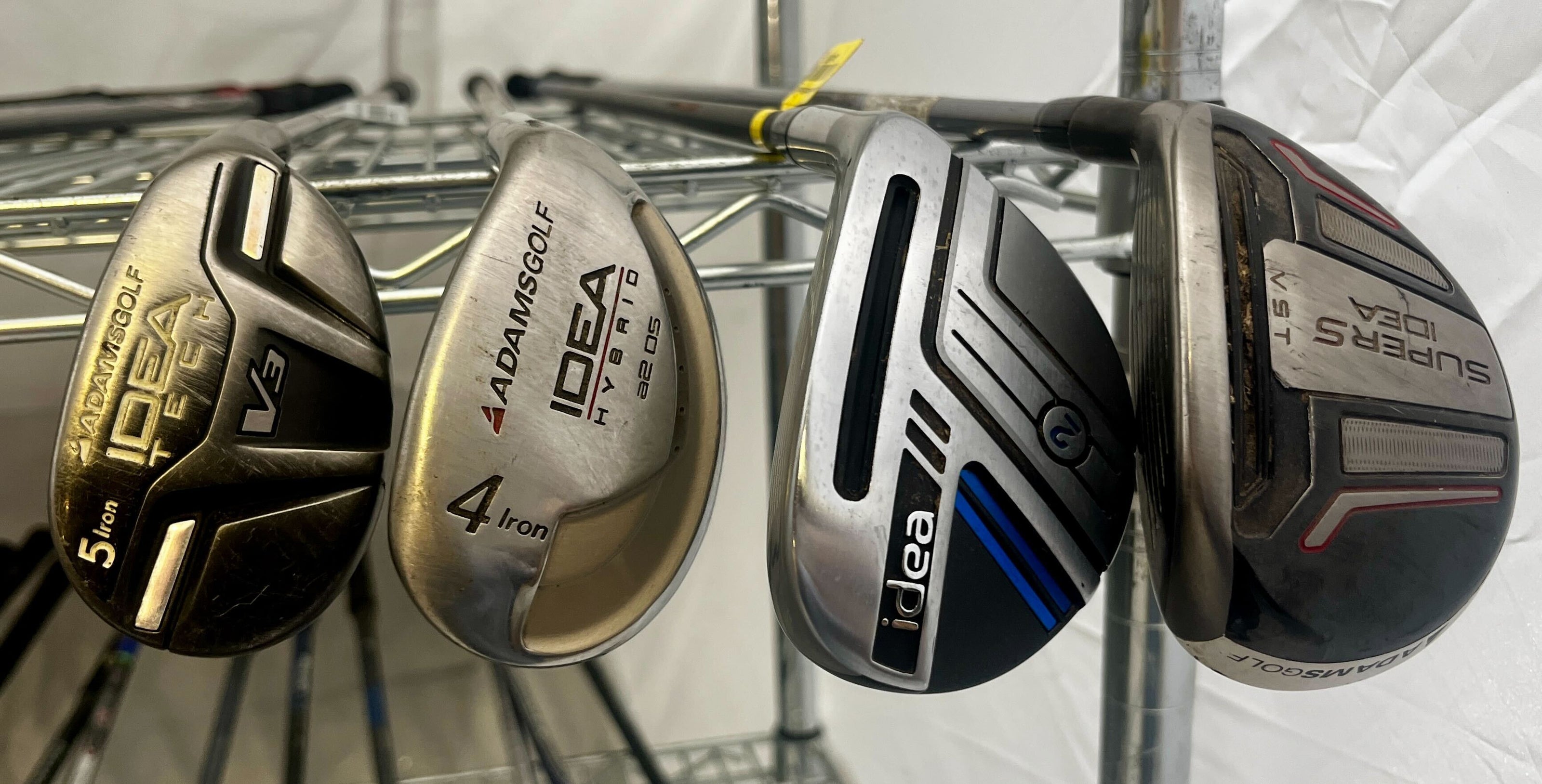 Wholesale Lot of 40 Golf Clubs - Adams Hybrids and Fairway Woods-Next Round
