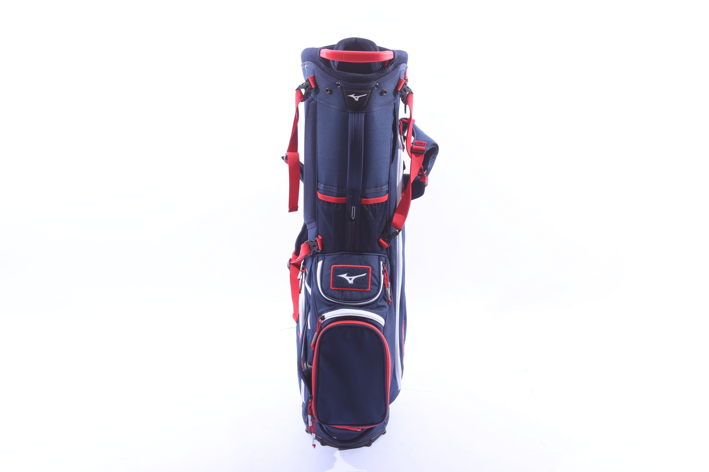 Used Mizuno 2025 BR-D4 Multicolor Stand Bag - 6-Way - 7 Pockets - Rain Cover Included-Next Round