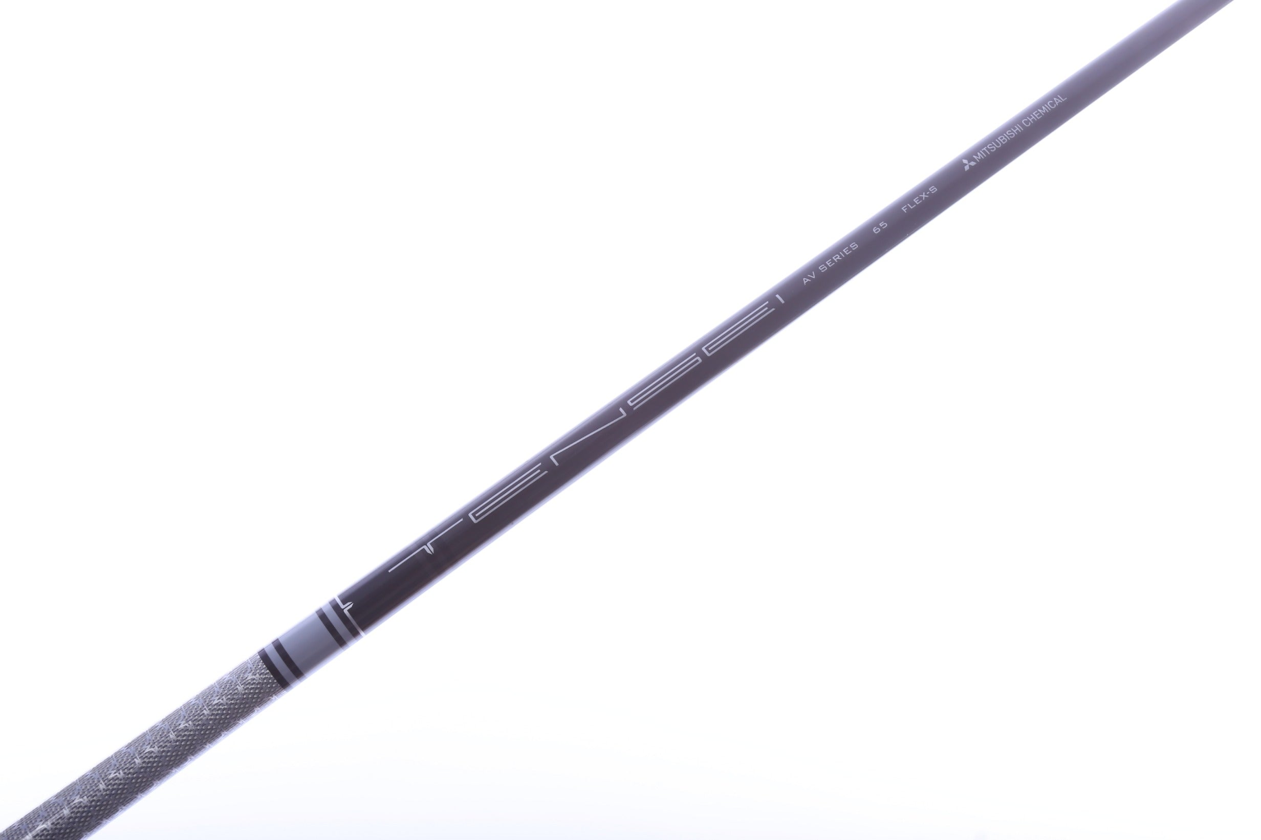 Used Mitsubishi Tensei AV Raw White Driver Shaft Stiff Flex Graphite - 44.25 in - Titleist Surefit Adapter