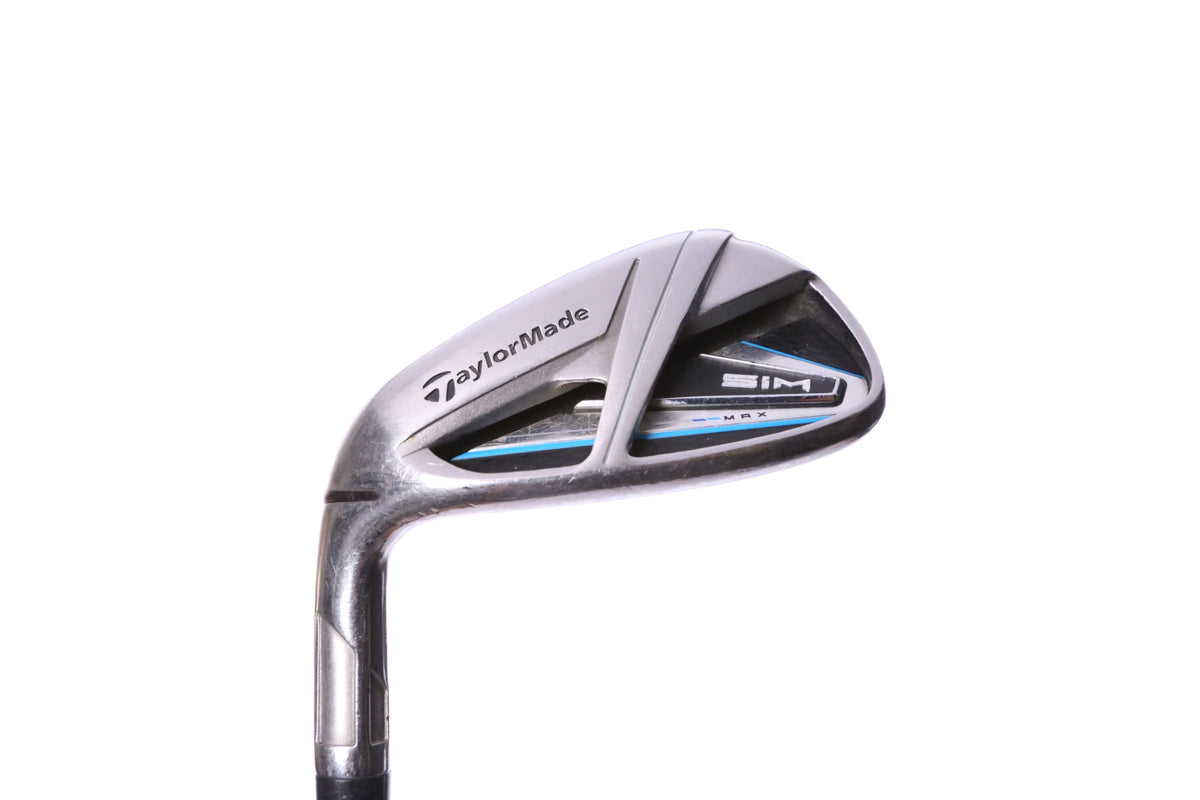 Used TaylorMade SIM MAX Approach Wedge - Left-Handed - 49 Degrees - Regular Flex