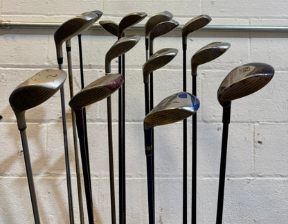 Wholesale Lot of 40 Golf Clubs - Assorted Fairway Woods - RH/LH - Mixed Flexes-Next Round