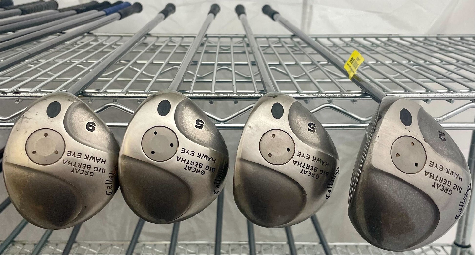 Wholesale Lot of 25 Golf Clubs - Callaway GBB Hawk Eye Fairway Woods-Next Round