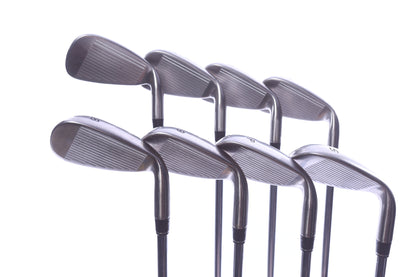 Used TaylorMade rac OS 2005 Iron Set - Left-Handed - 4-PW, SW - Regular Flex-Next Round