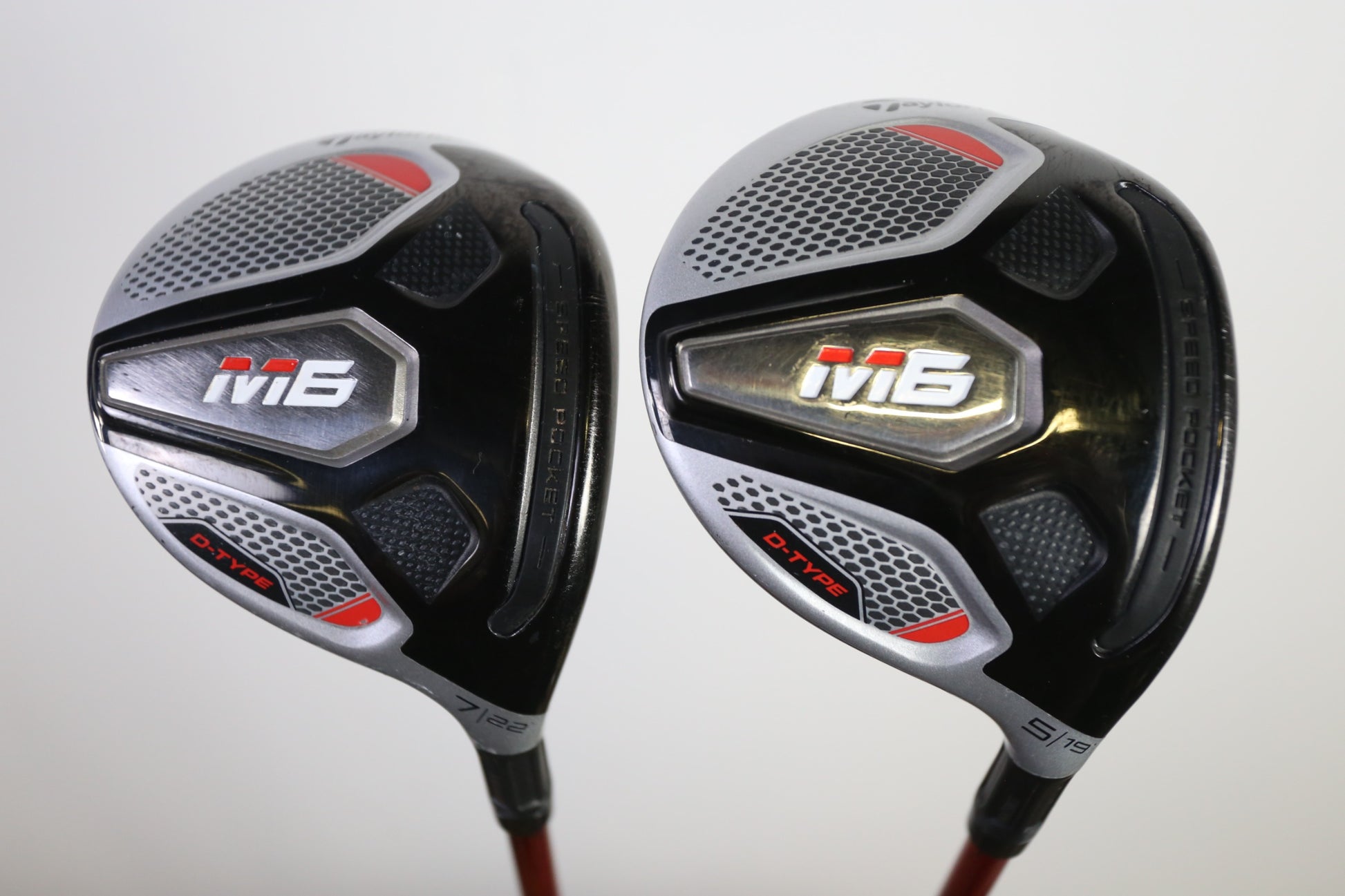 Used TaylorMade M6 D-Type Right-Handed Fairway Wood Set – Next Round 