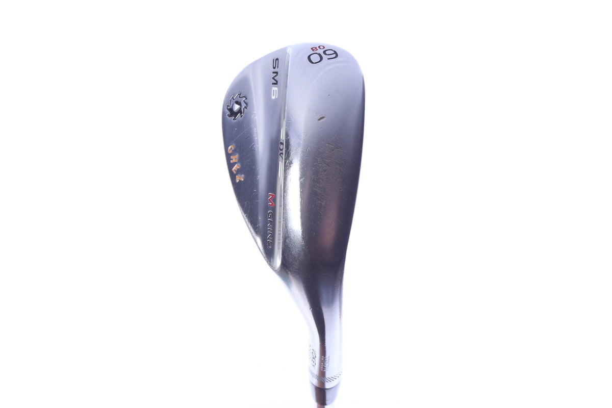 Used Titleist Vokey SM6 Tour Chrome Lob Wedge - Right-Handed - 60 Degrees - Wedge Flex