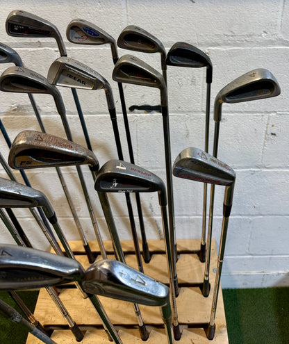 Wholesale Lot of 45 Golf Clubs - Assorted Single Irons-Next Round