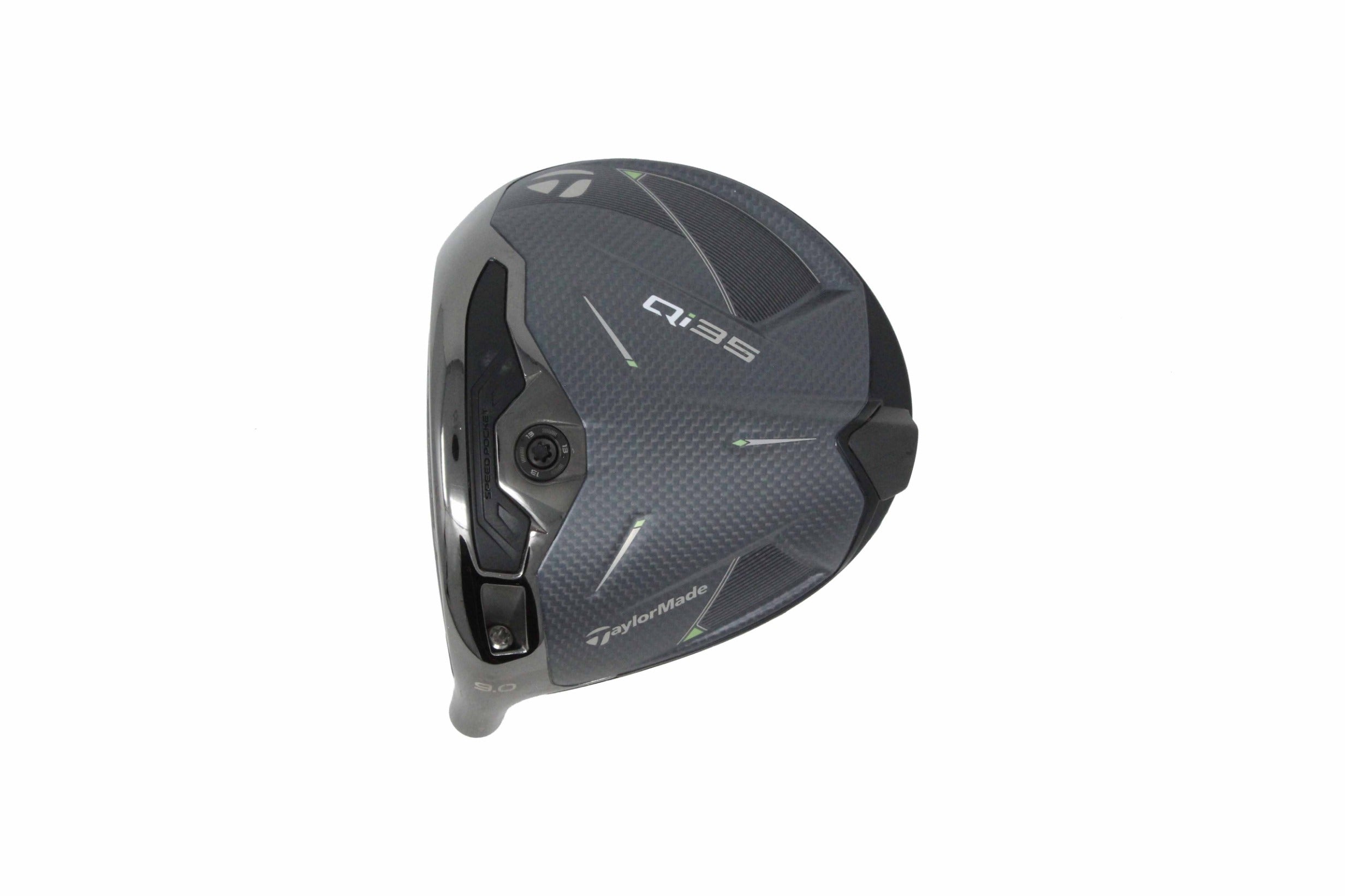 Used TaylorMade Qi35 Driver - HEAD ONLY - Left-Handed - 9 Degrees