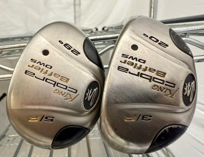 Wholesale Lot of 40 Golf Clubs - Cobra Baffler & Baffler DWS Hybrids-Next Round