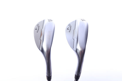 Used Callaway Opus Brushed Chrome Wedge Set - Right-Handed - 56*, 60* - Wedge Flex