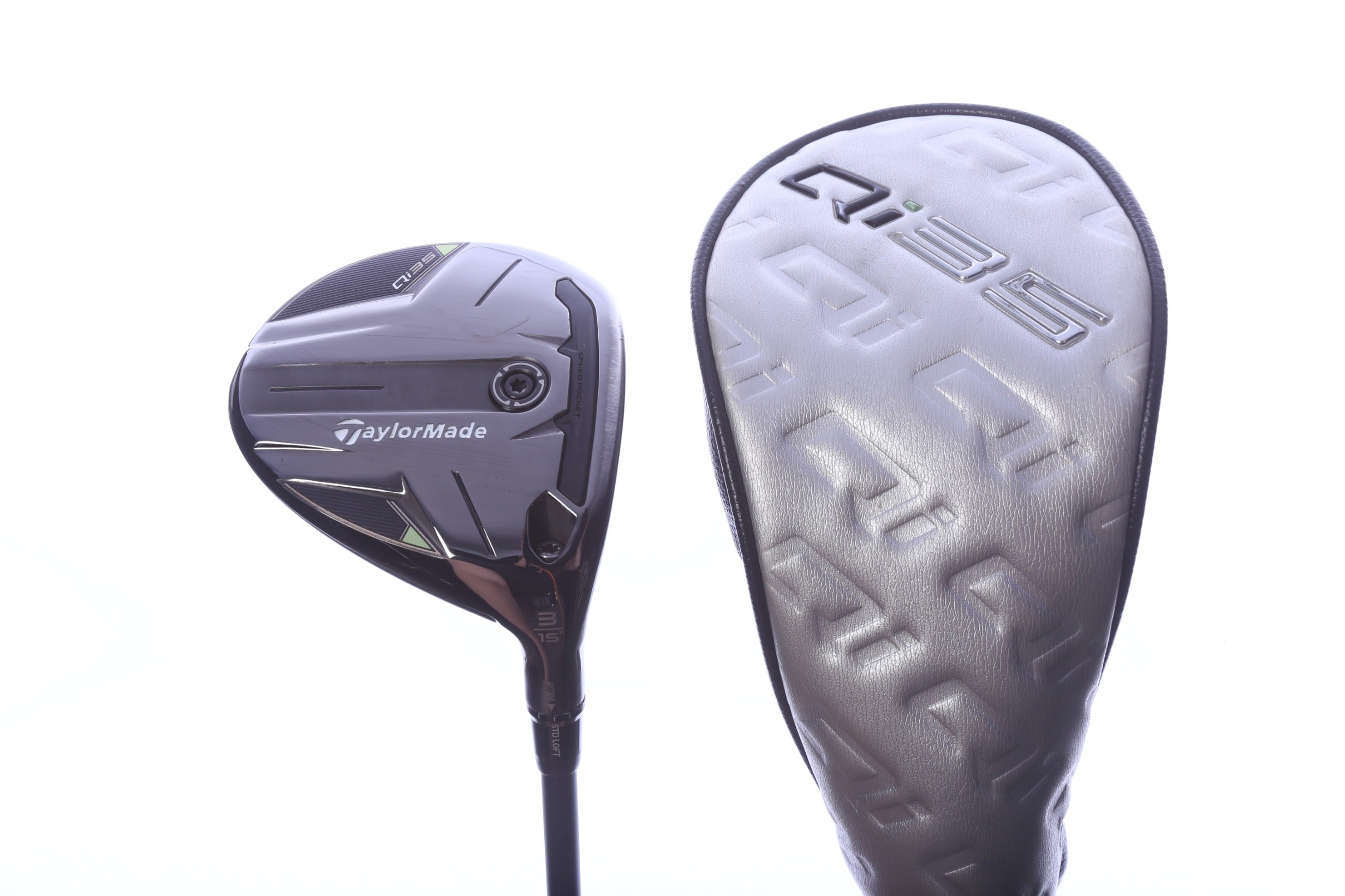 Used TaylorMade Qi35 3-Wood - Right-Handed - 15 Degrees - Stiff Flex