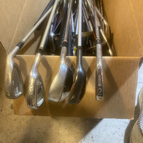 Wholesale Lot of 50 Assorted Single Irons. Taylormade, Cobra, Top Flite, Callaway-Next Round